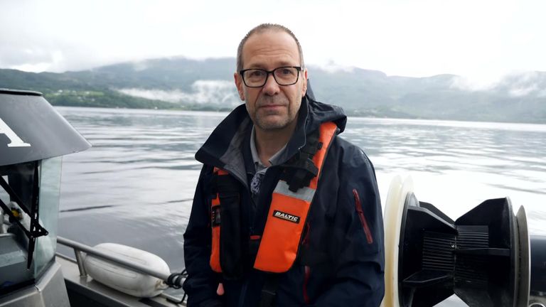 Sky News' Thomas Moore in Norway